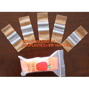 LDPE apple mini zip lock poly bag/printed plastic packaging bag, Apple Mini k