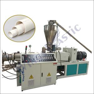 Quality Planetary Cutting PVC Pipe Machine 150-200kg/h Extrusion Output for sale