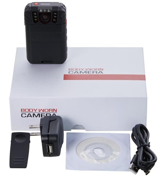 Buy Live Streaming Body Worn Audio Recorder 42MP Night Vision 10M ONVIF RTSP Protocol at wholesale prices