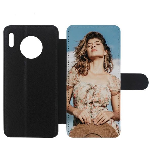 Sublimation Blanks Leather Flip Phone Cases For Huawei Mate 30 Pro Lite
