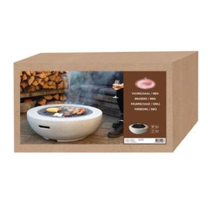 MGO Stone Design 59.5*34.5cm Steel Barbecue Grill Portable Bbq Pit