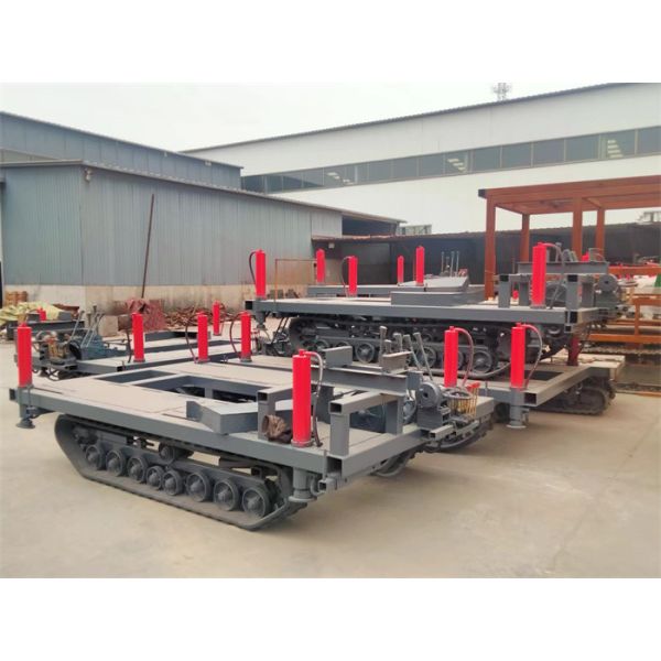 Buy Eight Wheels Crawler Mounted Track Undercarriage For Borehole Drilling Rigs at wholesale prices