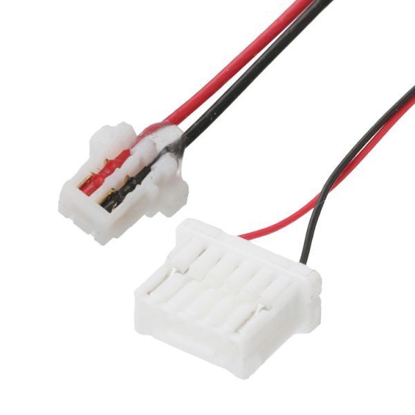 Factory JST Harness 0.8mm Pitch 2P Contacts Facing Up To NSHR-6P 1.0mm Buckle