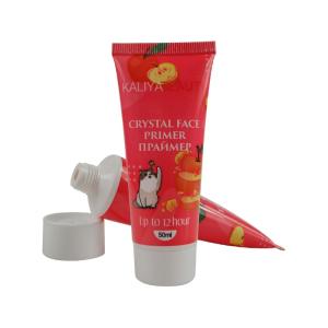wholesale hot stamping cosmetic bio plastic tube packaging