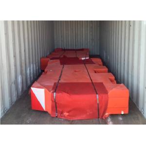 HT250 Iron Cast 10000kg Excavator Counterweight For Engineering