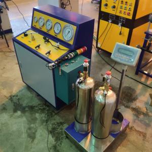 Gas Cylinder Hydrostatic Pressure Testing Machine For Long Term Pipe Burst Test