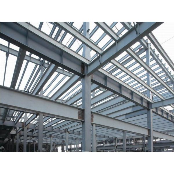 Prefab Industrial Steel Buildings Components Fabrication , Commercial Steel