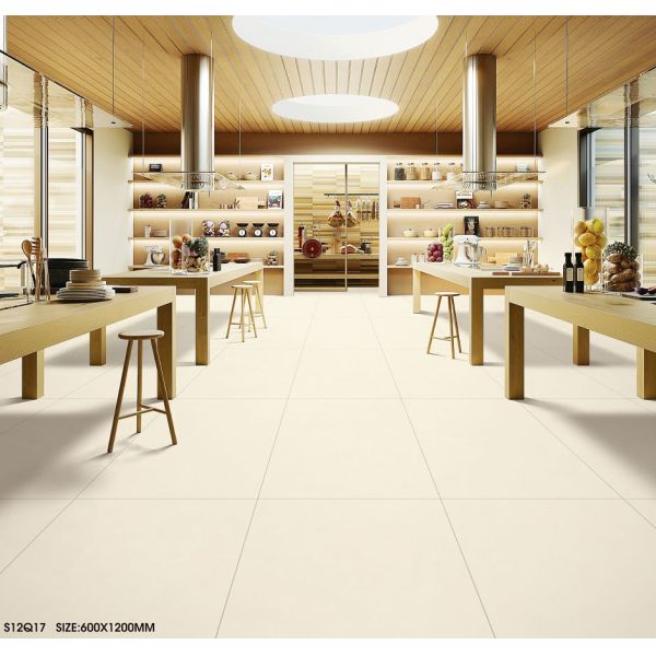 AAA Grade Soft Glazed Porcelain Tile 600x1200mm Indoor Floor Clay