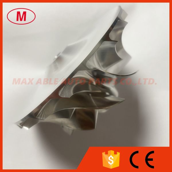 TD09 forward 77.40/110.00mm 9+9blades 49132-40631 Turbo Billet/milling/Aluminum 2618 compressor wheel for 49132-04000, 49132-04010, 49132-04020, 49132