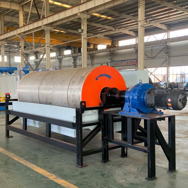 Buy core components 1.5 years Drum type Iron Sand Separator CTB Magnetic Separator at wholesale prices
