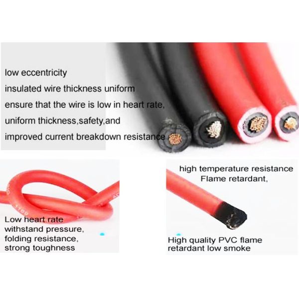 Buy 4mm2 XLPE 12AWG PV DC Solar Cable Single Core Flame Retardant For Solar System at wholesale prices