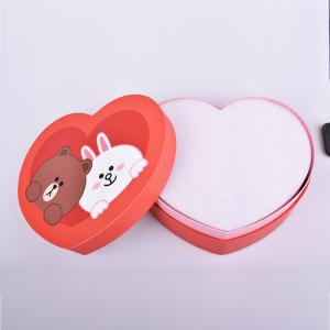 Heart shaped Romantic Lovely Valentine's Day Series Paper Gift Box Customized