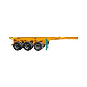 45ft 40ft 2 or 3 Axles Terminal Container Trailer Chassis for Port Yellow and