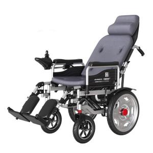 130kg Load Medical Care Equipment Folding Electric Horizontal Wheelchair