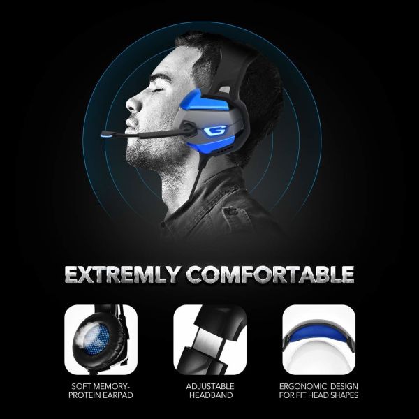 PC PS4 DC5V 20000Hz Onikuma K5 Gaming Headset