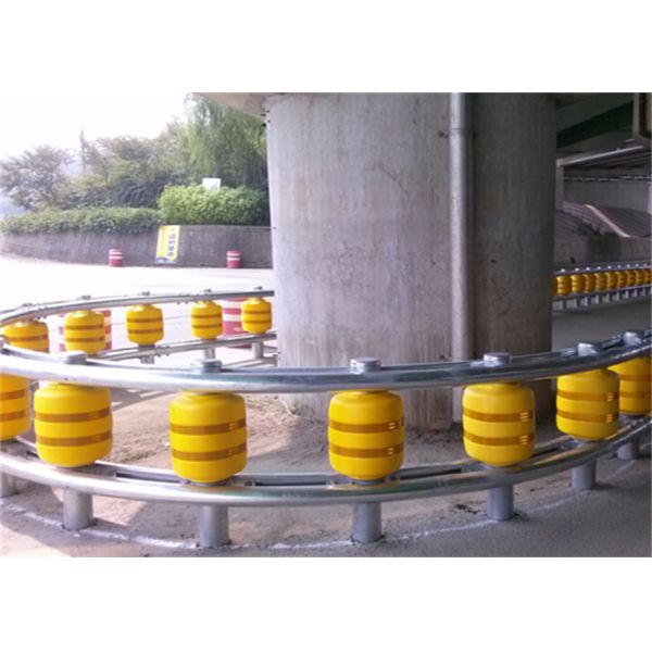 Roadway Safety Rolling Guardrail Anti Collision Highway Guardrail