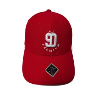 Common Fabric 3d Puff Embroidered Baseball Caps With Stickers Brim