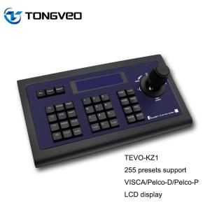 DC12V PTZ Video Camera Keyboard Joystick Controller 9600bps Baud Rate