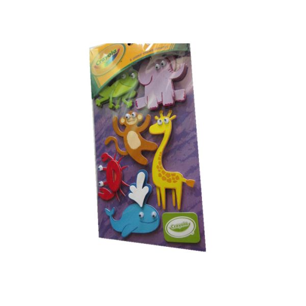 3D Embellishments Die Cut Paper Stickers 12*7cm Eco Friendly