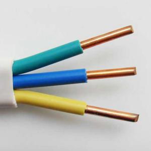 CCC Flameproof 3 Core Flat Cable Copper Core Abrasion Resistant
