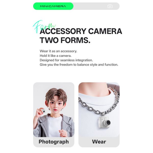 Shaped Mini Camera CMOS 1080P Portable Mini Camera Video Recorder