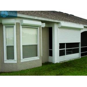 0.25mm Aluminum Hurricane Window Shutters With PU Foam