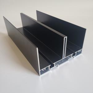 Quality 1m Length Aluminium Window Extrusions With Termal Strip Custom for sale