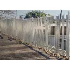 3.2m D Profile Wrought Iron Galvanized Palisade Fencing