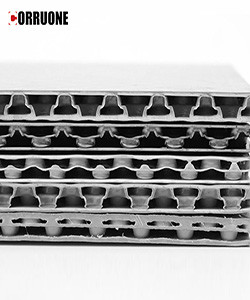 Purple 11mm PP Honeycomb Panel Polypropylene Honeycomb Sheet