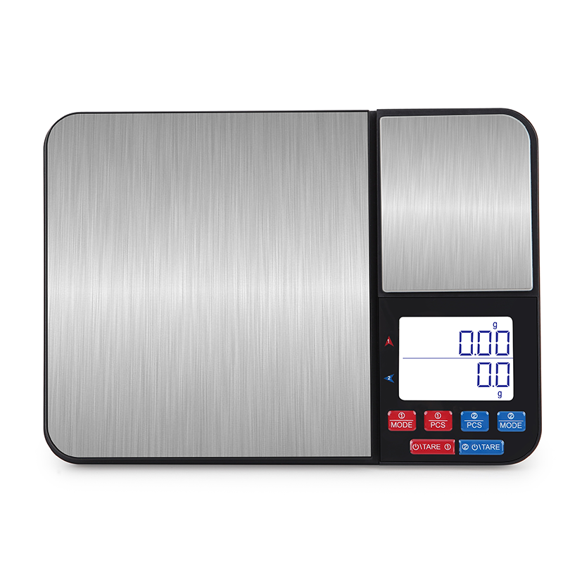 CE ROHS FCC Certified Kitchen Scale Accurate Food Diet Weighing 5kg 10kg Stainless Steel Balance Scale with Scale Tray