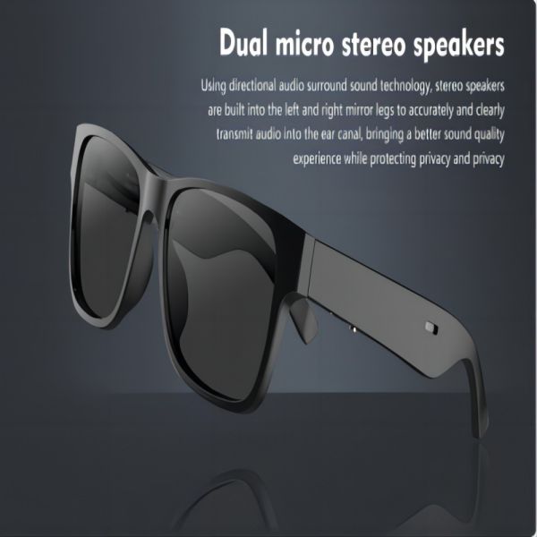 Buy Wireless Music Bluetooth Video Sunglasses Anti Blue Ray Lenses Connect With Phone at wholesale prices