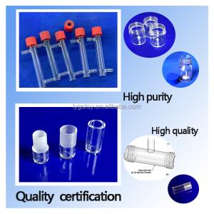 CNC precision processing of high-temperature-resistant quartz threaded tubes