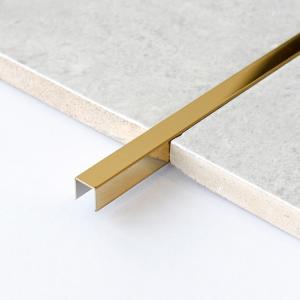 Manufacturer U Shape 304 Stainless Steel Tile Trim U Profile