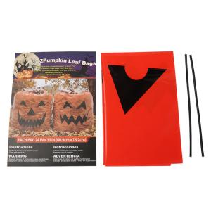 Halloween Decorations Pumpkin Trick Or Treating Lawn Bags For Festive Leaf