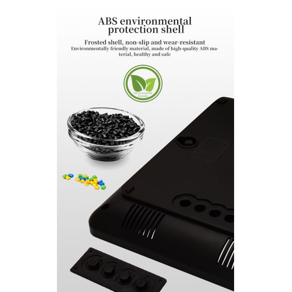 Industrial Grade Digital Thermometer Hygrometer Wall Clock Explosion Proof Probe LED Display for Weather Station Indoor Outdoor