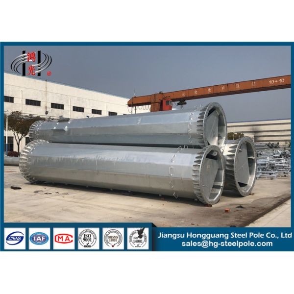 Buy Galvanized Electric Steel Tubular Towers Power Transmission Line 10KV - 500KV at wholesale prices