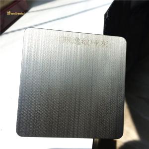 ASTM Standard Mbt Stainless Steel Sheet Grey Etched Pattern