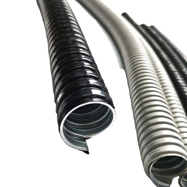 Crush Resistant Plastic Coated Metal Hose -65C 350C The Essential Component For