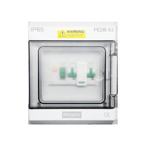 Polycarbonate ABS Solar AC Distribution Box Solar Electric System IP66 230V