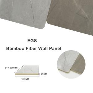 Modern Style Marble Fiber Wall Panel with Bamboo Charcoal Board Wood-plastic
