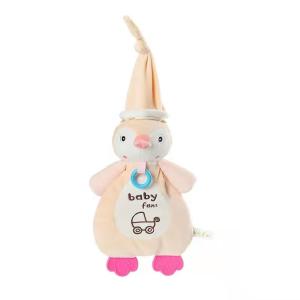 0-3 Years Little Baby Plush Sleep Toys Skin Friendly Duck Elephant Gift