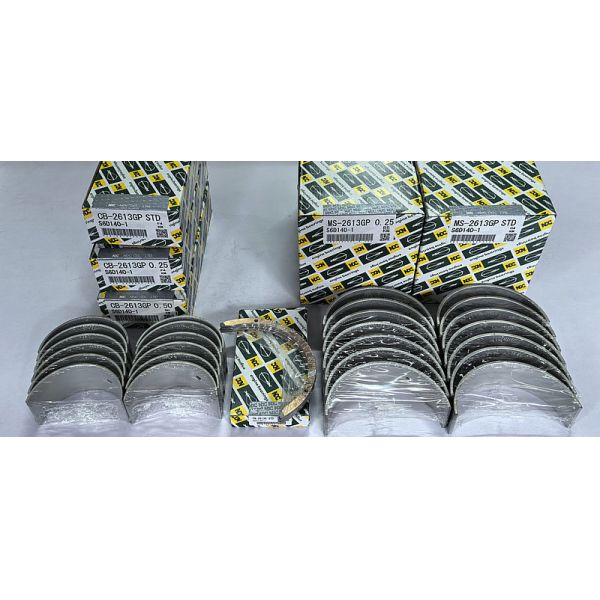 Komatsu main bearing 6210-21-8010 MS-2613GP , connecting rod bearing 6210-31