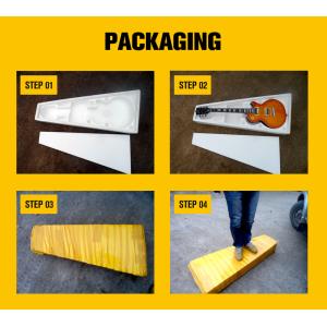 High-quality custom V style electric guitar, rosewood fingerboard ,Black and