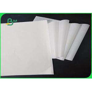 Food Grade Food Wrapping Paper Greaseproof Disposable Virgin Pulp Material