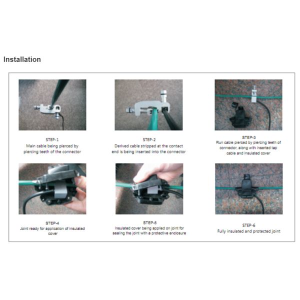 12 Jpg Cable Clamp Insulation Piercing Connector Bolts Low Voltage Electrical