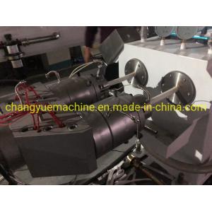 China Deep Screw Channel Structure Double/Two Output PVC Conduit Pipe Extruder with Exhaust on sale