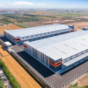 ISO Steel Structure Workshop EPS Panel Prefabricated Steel Structure H Shaped