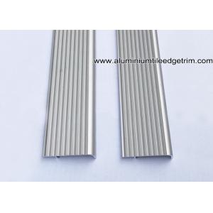 Extruded Grooved Aluminum Stair Nosing With Anti - Slip Protection