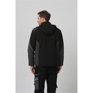 Mens Winter Softshell Jacket , Stretch Windproof Work Jacket