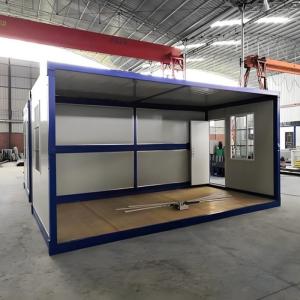 Quality Galvanized Steel Prefab Folding Container House Site Protacabin Container for sale